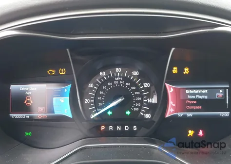 2014 Ford Fusion Se из США, поврежденный, VIN 3FA6P0HD1ER286161